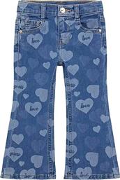 ΠΑΙΔΙΚΟ ΠΑΝΤΕΛΟΝΙ ΤΖΙΝ ΜΕ HEART PRINT FLARED - K5YA04D4CA0 DENIM BLUE GUESS
