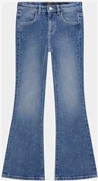 ΠΑΙΔΙΚΟ ΠΑΝΤΕΛΟΝΙ ΤΖΙΝ ΜΕ ΣΤΡΑΣ FLARED - J5YA08D5FM0 DENIM BLUE GUESS