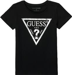 ΠΑΙΔΙΚΟ T-SHIRT ΜΕ ΛΟΓΟΤΥΠΟ (8-16 ΕΤΩΝ) - J73I56K8HM0 ΜΑΥΡΟ GUESS