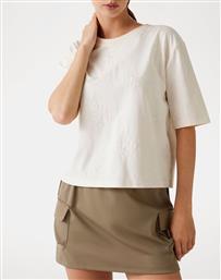 PEONY AOP EMBROIDERY BOXY TEE ΜΠΛΟΥΖΑ ΓΥΝΑΙΚΕΙΟ GUESS