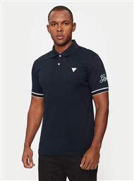 POLO M4BP60 K7O64 ΜΠΛΕ SLIM FIT GUESS από το MODIVO