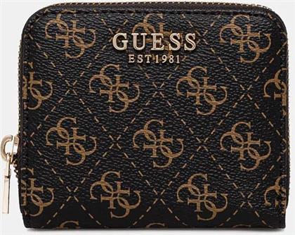 ΠΟΡΤΟΦΟΛΙ LAUREL ΧΡΩΜΑ: ΚΑΦΕ, SWQE85 00137 GUESS