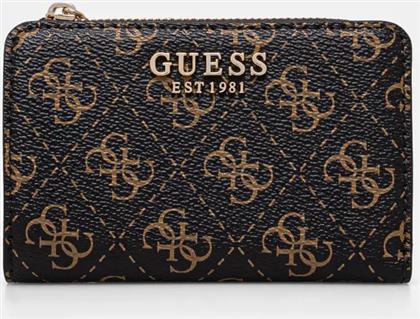 ΠΟΡΤΟΦΟΛΙ LAUREL ΧΡΩΜΑ: ΚΑΦΕ, SWQE85 00156 GUESS