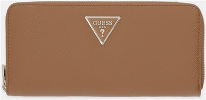 ΠΟΡΤΟΦΟΛΙ LAUREL ΧΡΩΜΑ: ΚΑΦΕ, SWZG74 59146 GUESS