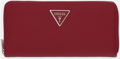 ΠΟΡΤΟΦΟΛΙ LAUREL ΧΡΩΜΑ: ΚΟΚΚΙΝΟ, SWZG74 59146 GUESS