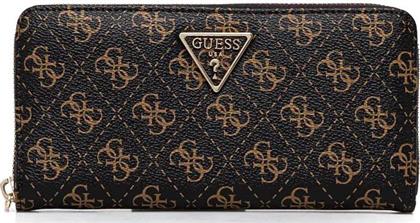 ΠΟΡΤΟΦΟΛΙ LAUREL SLG LARGE ZIP AROUND SWQE8500146 ΚΑΦΕ GUESS