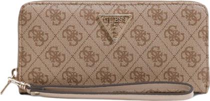 ΠΟΡΤΟΦΟΛΙ LAUREL SLG LARGE ZIP AROUND SWSG8500146 ΜΠΕΖ GUESS