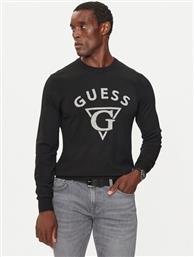 ΠΟΥΛΟΒΕΡ M4BR06 Z3H82 ΜΑΥΡΟ REGULAR FIT GUESS