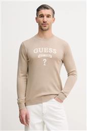 ΠΟΥΛΟΒΕΡ ΣΕ ΜΕΙΓΜΑ ΜΕΤΑΞΙΟΥ HAMMOND ΑΝΔΡΙΚΟ, ΧΡΩΜΑ: ΜΠΕΖ, M5YR00 Z0122 GUESS