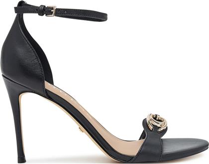 ΣΑΝΔΑΛΙΑ FLTKAB LEA03 ΜΑΥΡΟ GUESS