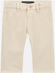 SATEEN CHINO PANTS-M - CO STR SATEEN BRUSHED PFD 285 ΠΑΝΤΕΛΟΝΙ B GUESS