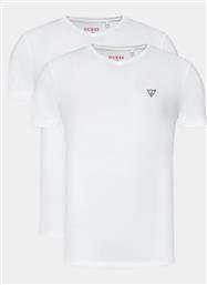 ΣΕΤ 2 T-SHIRTS CALEB U97G03 KCD31 ΛΕΥΚΟ REGULAR FIT GUESS