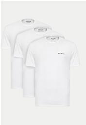 ΣΕΤ 3 T-SHIRTS U4YG52 KCAM1 ΛΕΥΚΟ REGULAR FIT GUESS από το MODIVO