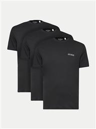 ΣΕΤ 3 T-SHIRTS U4YG52 KCAM1 ΜΑΥΡΟ REGULAR FIT GUESS