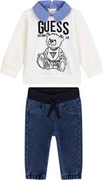 ΣΕΤ ΜΠΛΟΥΖΑ ΚΑΙ ΠΑΝΤΕΛΟΝΙ ΥΦΑΣΜΑΤΙΝΟ GUESS