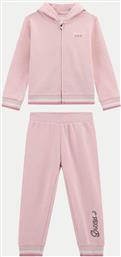 SET HOODED LS ACTIVE TOP+PANTS ΣΕΤ ΠΑΙΔΙΚΟ GIRL GUESS