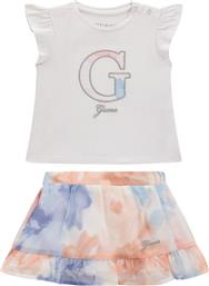 SET SS T-SHIRT+CHIFFON SKIRT ΣΕΤ ΠΑΙΔΙΚΟ GIRL GUESS