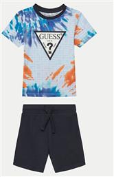 ΣΕΤ T-SHIRT ΚΑΙ ΣΟΡΤΣ N5GG01 K8HM4 ΕΓΧΡΩΜΟ REGULAR FIT GUESS