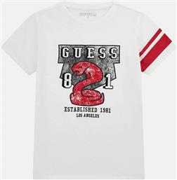 SLUB JERSEY SS T-SHIRT ΜΠΛΟΥΖΑ ΠΑΙΔΙΚΟ BOY GUESS