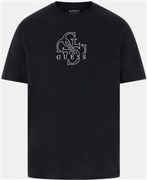 SS BSC BASIC QUATTRO G TEE ΜΠΛΟΥΖΑ ΑΝΔΡΙΚΟ GUESS