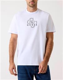 SS BSC BASIC QUATTRO G TEE ΜΠΛΟΥΖΑ ΑΝΔΡΙΚΟ GUESS