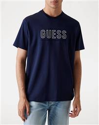 SS BSC EMBOSSED LOGO TEE ΜΠΛΟΥΖΑ ΑΝΔΡΙΚΟ GUESS