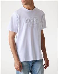 SS BSC EMBOSSED LOGO TEE ΜΠΛΟΥΖΑ ΑΝΔΡΙΚΟ GUESS