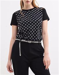 SS CN 4G ALLOVER TEE ΜΠΛΟΥΖΑ ΓΥΝΑΙΚΕΙΟ GUESS