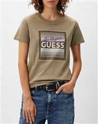 SS CN BOXY LOGO TEE ΜΠΛΟΥΖΑ ΓΥΝΑΙΚΕΙΟ GUESS