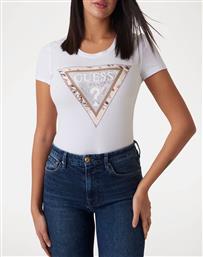 SS CN CHEETA LOGO TRIANGLE TEE ΜΠΛΟΥΖΑ ΓΥΝΑΙΚΕΙΟ GUESS