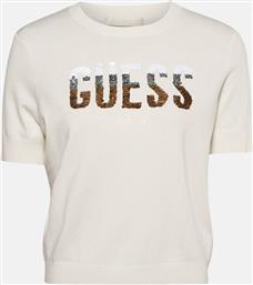 SS CN LAYLA BOXY LOGO SWTR ΠΛΕΚΤΟ ΓΥΝΑΙΚΕΙΟ GUESS
