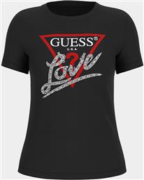 SS CN PEARLS LOVE TRIANGLE TEE ΜΠΛΟΥΖΑ ΓΥΝΑΙΚΕΙΟ GUESS