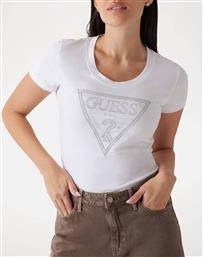 SS CN SHINY TRIANGLE TEE ΜΠΛΟΥΖΑ ΓΥΝΑΙΚΕΙΟ GUESS