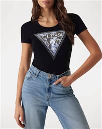 SS CN TRIANGLE FLOWER TEE ΜΠΛΟΥΖΑ ΓΥΝΑΙΚΕΙΟ GUESS