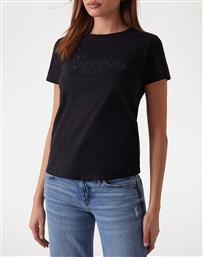 SS SCRIPT LACE LOGO EASY TEE ΜΠΛΟΥΖΑ ΓΥΝΑΙΚΕΙΟ GUESS