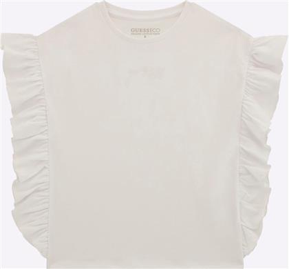 SS T-SHIRT - MID ORGANIC COTTON JERSEY 210 ΜΠΛΟΥΖΑ ΠΑΙΔΙΚΟ GIRL GUESS