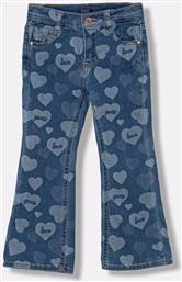 STR DENIM FLARE PANTS W/LASER ΠΑΝΤΕΛΟΝΙ ΠΑΙΔΙΚΟ GIRL GUESS
