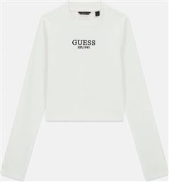 STRETCH RIB LS T-SHIRT INDIA ΠΑΙΔΙΚΟ GIRL GUESS