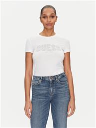 T-SHIRT 172699 ΛΕΥΚΟ CLASSIC FIT GUESS