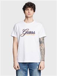 T-SHIRT 3D EMBRO M3GI25 K8FQ4 ΛΕΥΚΟ REGULAR FIT GUESS από το MODIVO