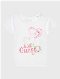 T-SHIRT A3RI01 K6YW1 ΛΕΥΚΟ REGULAR FIT GUESS