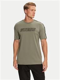 T-SHIRT ARLO Z4GI18 J1314 ΠΡΑΣΙΝΟ REGULAR FIT GUESS