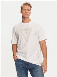 T-SHIRT AZHA Z4BI02 I3Z14 ΛΕΥΚΟ REGULAR FIT GUESS από το MODIVO