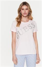 T-SHIRT BENITA W3RI27 JA914 ΡΟΖ REGULAR FIT GUESS