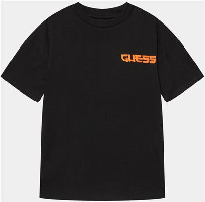 T-SHIRT BOXY SS L4RI27 K8HM4 ΜΑΥΡΟ BOXY FIT GUESS