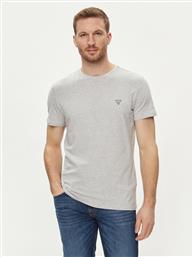 T-SHIRT CALEB U97M00 KCD31 ΓΚΡΙ SLIM FIT GUESS