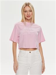 T-SHIRT DAKOTA V4GI13 JA914 ΡΟΖ BOXY FIT GUESS