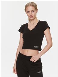 T-SHIRT EDIE V4RP10 K8RT2 ΜΑΥΡΟ REGULAR FIT GUESS