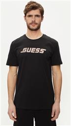 T-SHIRT EGBERT Z4GI11 I3Z14 ΜΑΥΡΟ REGULAR FIT GUESS