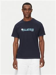 T-SHIRT F5GI06 I3Z14 ΣΚΟΥΡΟ ΜΠΛΕ REGULAR FIT GUESS